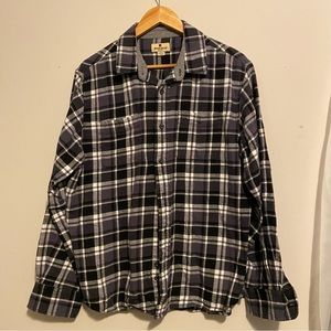 Woolrich Flannel Button Up Men’s Xl Shirt
